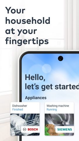 Home Connect для Android — скриншот 1