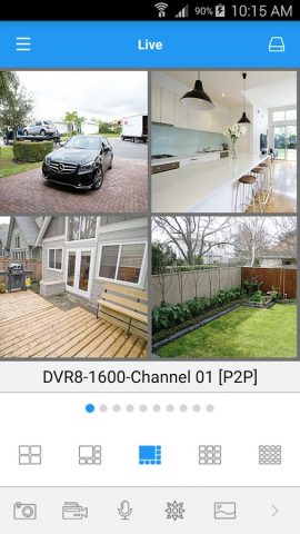 HomeSafe View для Android — скриншот 1