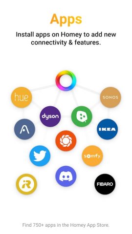 Homey — A better smart home для Android — скриншот 5