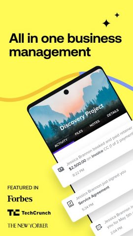 HoneyBook — Small Business CRM для Android — скриншот 1