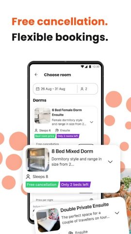 Hostelworld: Hostel Travel App для Android — скриншот 3