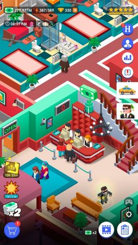 Hotel Empire Tycoon－Кликер — скриншот 5