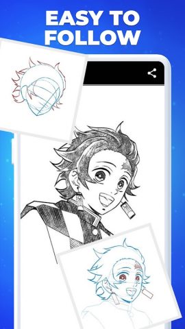 How to Draw Anime для Android — скриншот 5