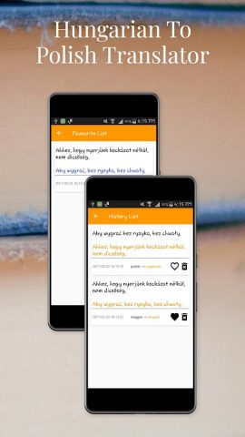 Hungarian To Polish Translator для Android — скриншот 4