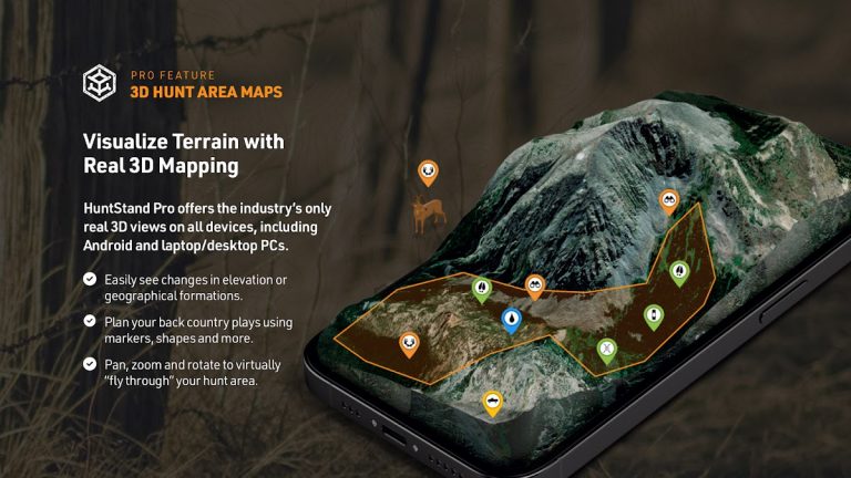HuntStand: GPS Maps & Tools для Android — скриншот 3