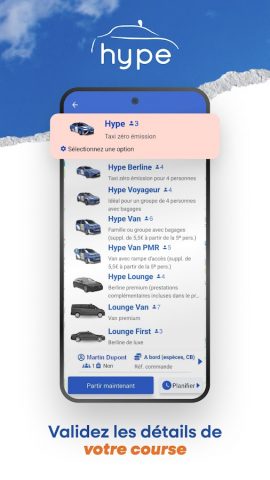 Hype Taxi для Android — скриншот 4