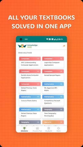 ICSE & CBSE Solutions 6 to 12 для Android — скриншот 1
