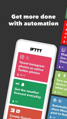 IFTTT для Android — скриншот 1