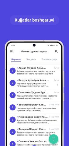 IJRO.GOV.UZ для Android — скриншот 3