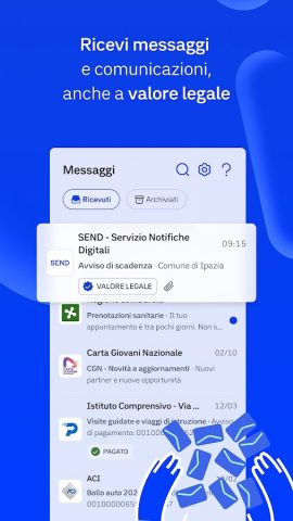 IO, l’app dei servizi pubblici для Android — скриншот 2