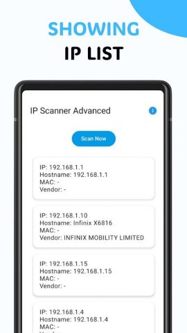 IP Scanner Advanced для Android — скриншот 2