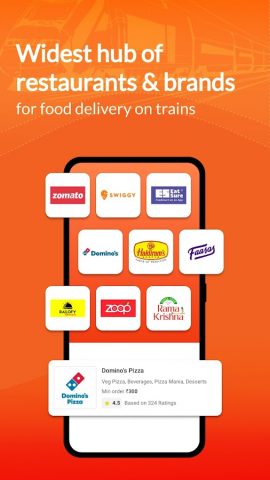 IRCTC eCatering Food on Track для Android — скриншот 2