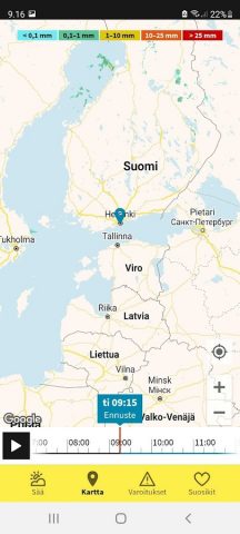 IS Supersää для Android — скриншот 3