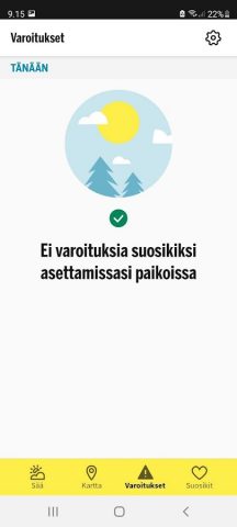 IS Supersää для Android — скриншот 4