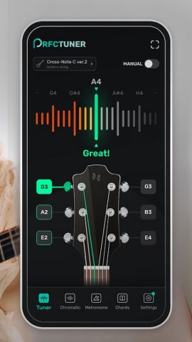 Идеальный тюнер для Android — скриншот 2
