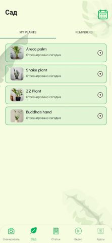 Идентификация растений для Android — скриншот 4