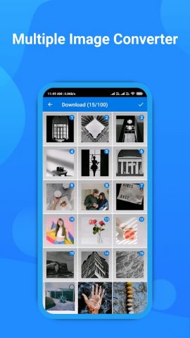 Image Converter — JPG PNG WEBP для Android — скриншот 2