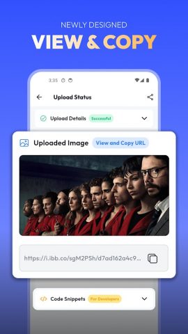 ImgBB — Image link generator для Android — скриншот 4