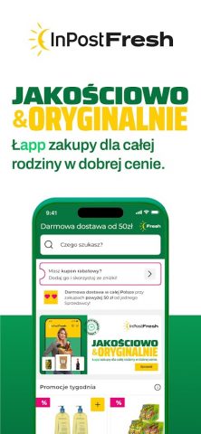 InPost Fresh: Zakupy w apce для Android — скриншот 1