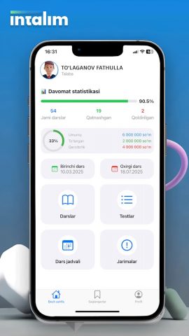 InTalim для Android — скриншот 1