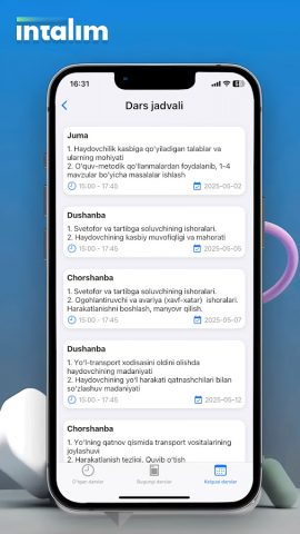 InTalim для Android — скриншот 2