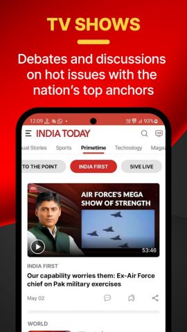 India Today — English News для Android — скриншот 4