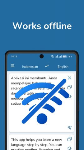 Indonesian English Translator для Android — скриншот 3