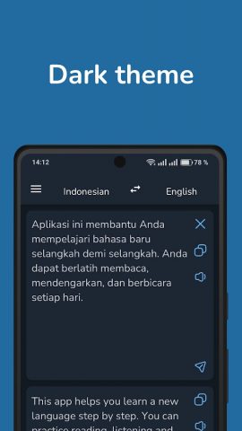 Indonesian English Translator для Android — скриншот 4