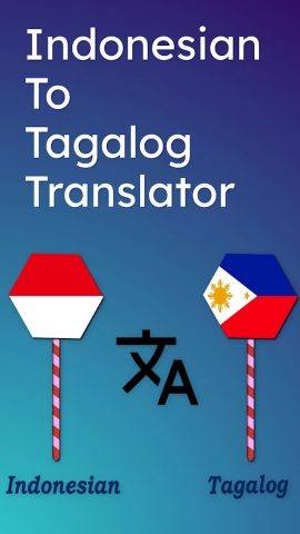 Indonesian Tagalog Translator для Android — скриншот 1