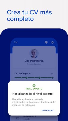 InfoJobs Trabajo y Empleo для Android — скриншот 3