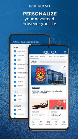 Inquirer Plus для Android — скриншот 1