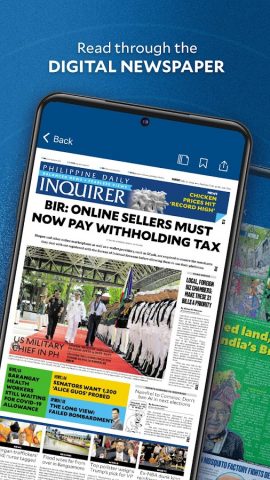 Inquirer Plus для Android — скриншот 5