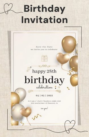 Invitation Maker & RSVP Cards для Android — скриншот 1