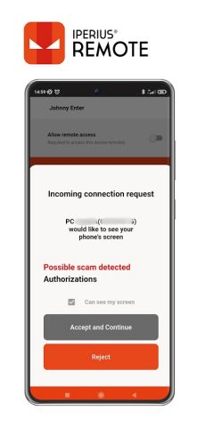 Iperius Remote Desktop — скриншот 3