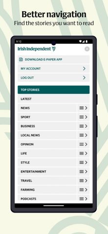Irish Independent News для Android — скриншот 3