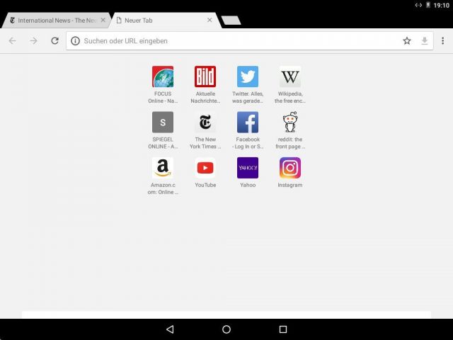 Iron Browser — by SRWare для Android — скриншот 5