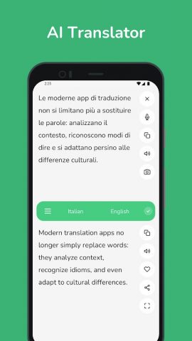 Italian — English Translator для Android — скриншот 1