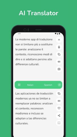 Italian — Spanish Translator для Android — скриншот 1