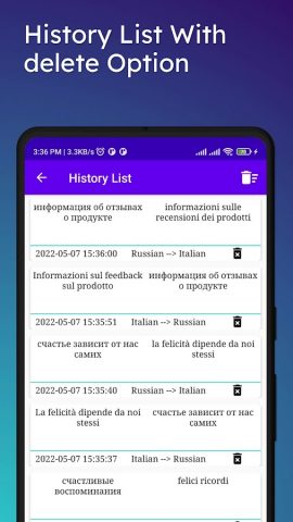 Italian To Russian Translator для Android — скриншот 4