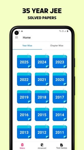 JEE Main Previous Year Paper для Android — скриншот 1