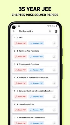 JEE Main Previous Year Paper для Android — скриншот 4