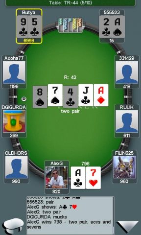 Jagplay Poker для Android — скриншот 1