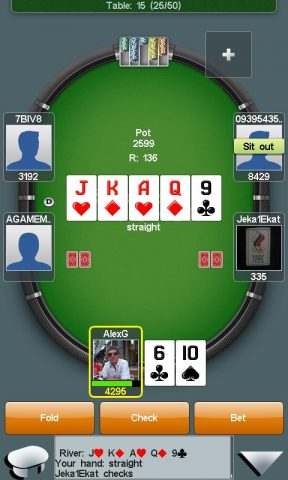 Jagplay Poker для Android — скриншот 4