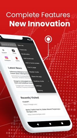 Japan Browser для Android — скриншот 2