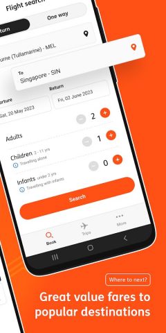 Jetstar для Android — скриншот 4