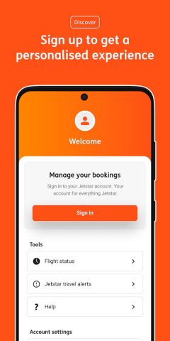Jetstar для Android — скриншот 5