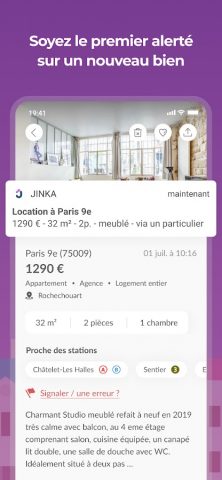 Jinka — Achat & Location Immo для Android — скриншот 2