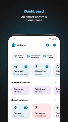 JioHome для Android — скриншот 1