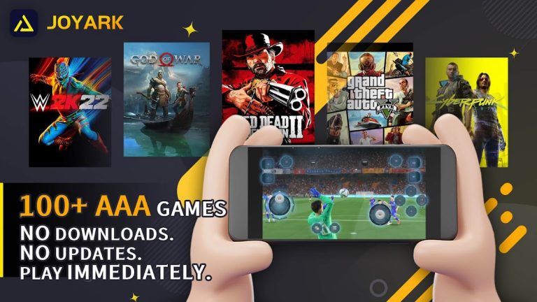 JoyArk Cloud Gaming-PC Games для Android — скриншот 1