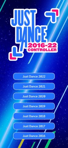 Just Dance 2016-22 Controller для iOS — скриншот 1